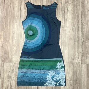 Desigual Multicolor Sleeveless Mini Dress